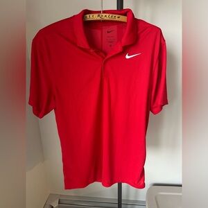 Nike Vibrant Red Polo Shirt